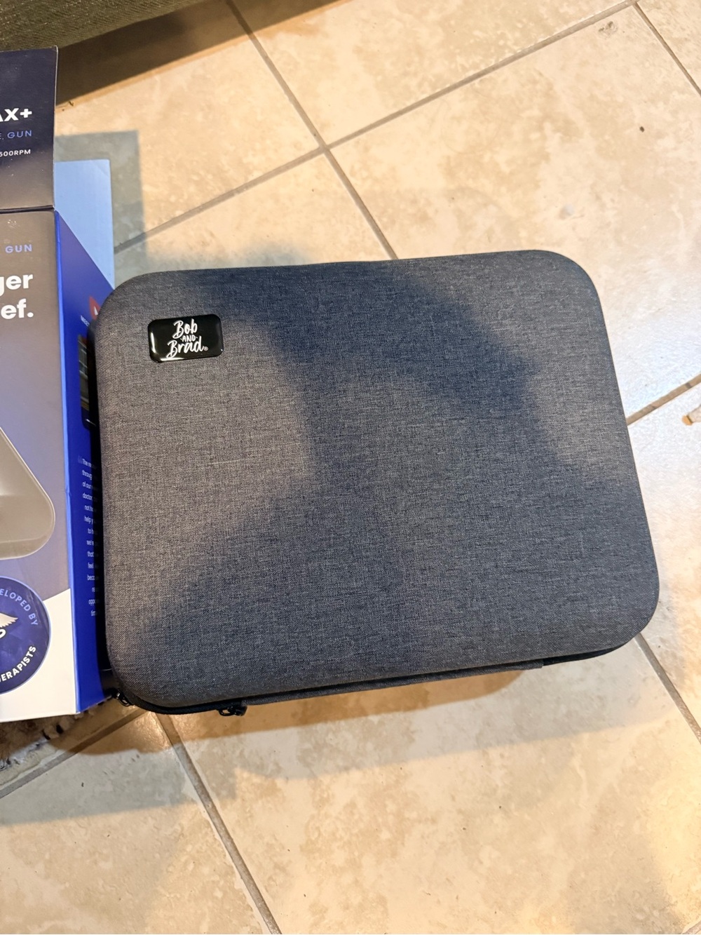 D6 Pro Max+ Massage Gun - Black - Picture 3 of 5